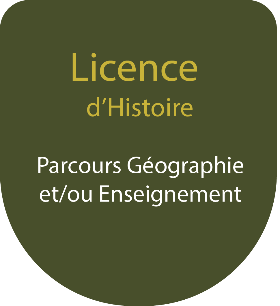 Licence d’Histoire : Parcours Géographie et/ou Enseignement